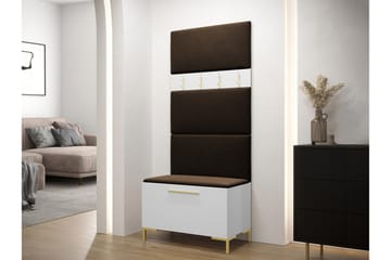 Dunvegan Hallmöbelset 84x46 cm - Vit - Möbler - Hall & entré - Möbelset för hall & entré