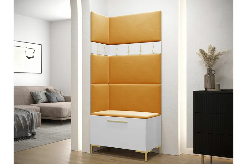 Dunvegan Hallmöbelset 84x46 cm White - Möbler - Hall & entré - Möbelset för hall & entré