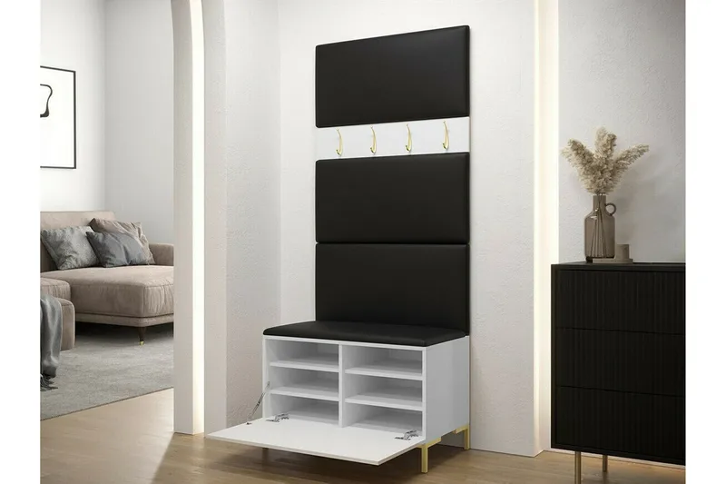 Dunvegan Hallmöbelset 84x46 cm White - Möbler - Hall & entré - Möbelset för hall & entré