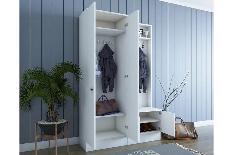 Erickslund Hallmöbelset - Vit - Möbler - Hall & entré - Möbelset för hall & entré