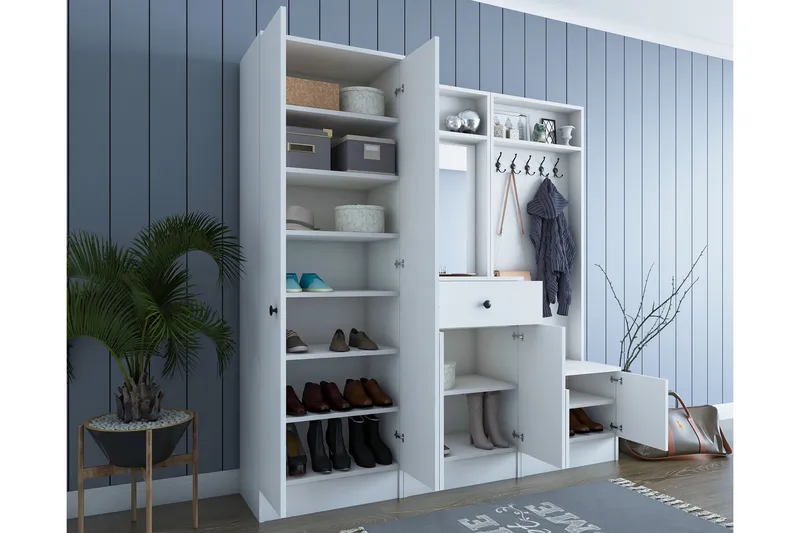 Erickslund Hallmöbelset - Vit - Möbler - Hall & entré - Möbelset för hall & entré
