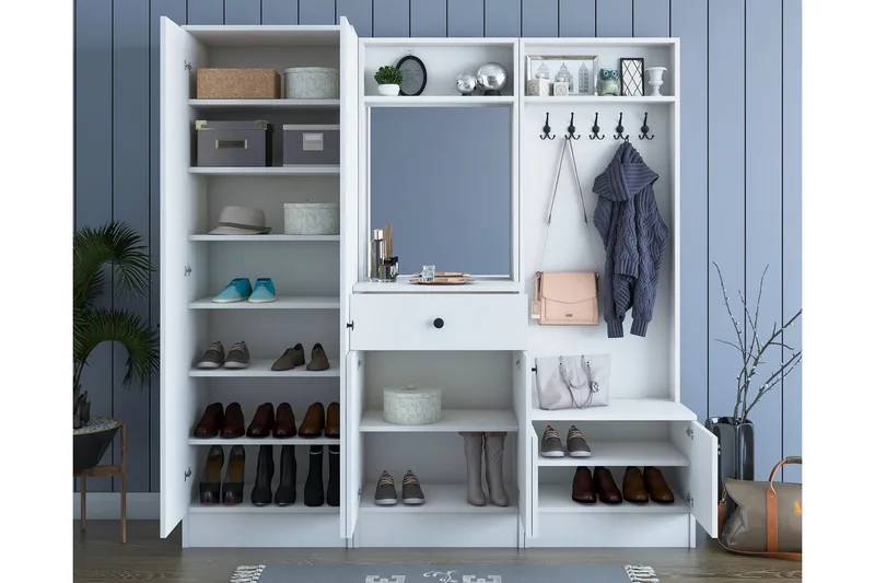 Erickslund Hallmöbelset - Vit - Möbler - Hall & entré - Möbelset för hall & entré