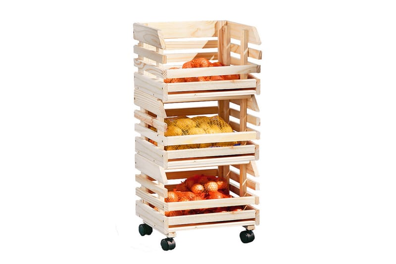 FRUITS Förvaringshylla 37 Brun - Möbler - Hall & entré - Möbelset för hall & entré