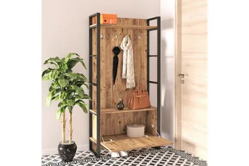 Hardyng Hallmöbelset 34x90 cm Dubbel Vänster - Natur - Möbler - Hall & entré - Möbelset för hall & entré