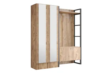 Hardyng Hallmöbelset 34x90 cm - Natur - Möbler - Hall & entré - Möbelset för hall & entré