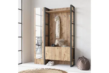 Hardyng Hallmöbelset 34x90 cm Vänster - Natur - Möbler - Hall & entré - Möbelset för hall & entré