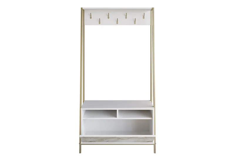 Imoveis Hallmöbelset 30 cm - Vit - Möbler - Hall & entré - Möbelset för hall & entré