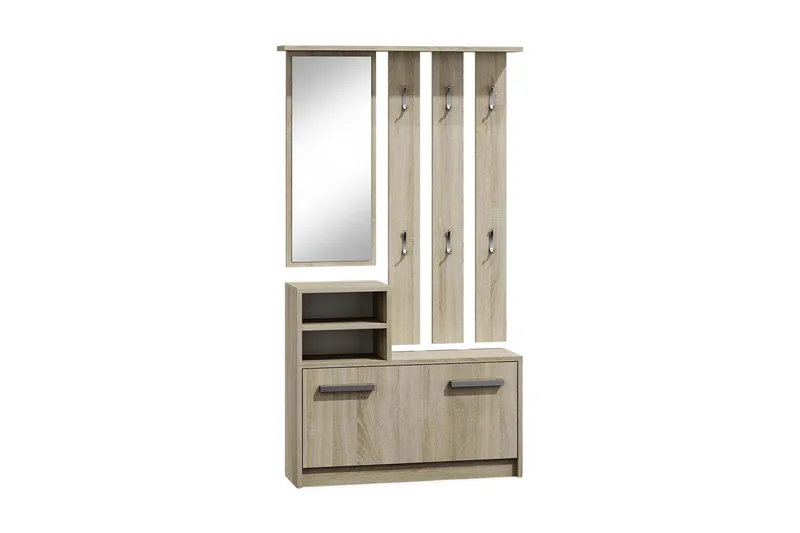 Nesebar Hallmöbel 85 cm - Trä - Möbler - Hall & entré - Möbelset för hall & entré