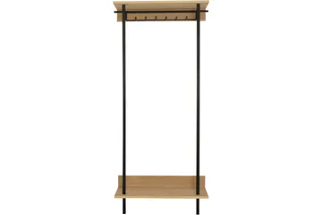 Ongayo Hallmöbelset 28x80 cm - Vit/Svart - Möbler - Hall & entré - Möbelset för hall & entré