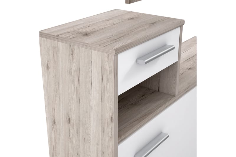 ORRSLAKE Hallmöbelset 98x180 cm Beige/Brun/Vit - Möbler - Hall & entré - Möbelset för hall & entré
