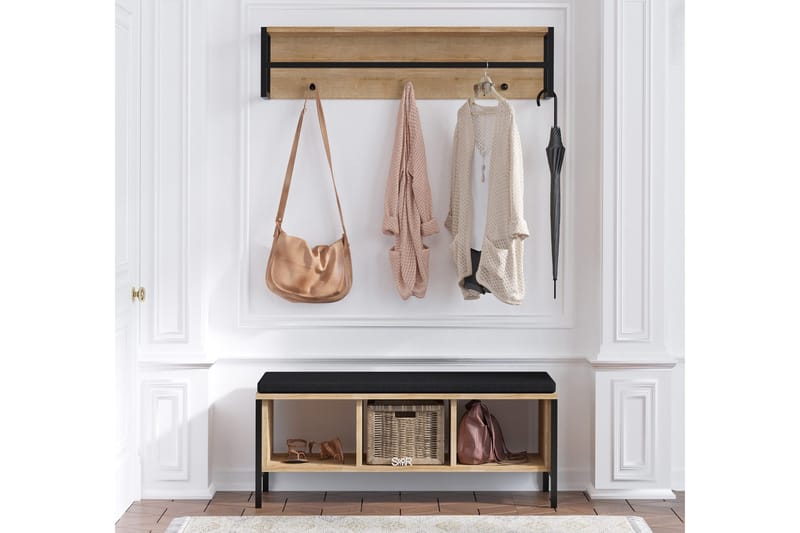 Redeby Hallmöbelset - Brun - Möbler - Hall & entré - Möbelset för hall & entré