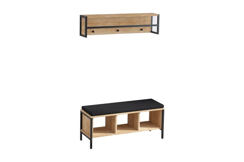 Redeby Hallmöbelset - Brun - Möbler - Hall & entré - Möbelset för hall & entré