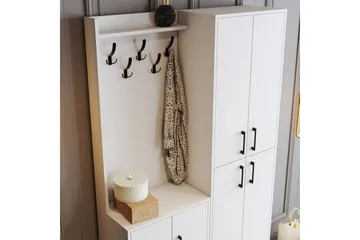 Retzow Hallmöbelset 35x120 cm - Vit - Möbler - Hall & entré - Möbelset för hall & entré