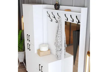 Retzow Hallmöbelset 35x180 cm - Vit - Möbler - Hall & entré - Möbelset för hall & entré