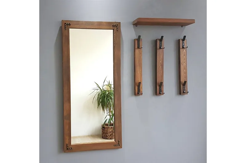 Rogahn Hallmöbel 3 cm, Valnöt