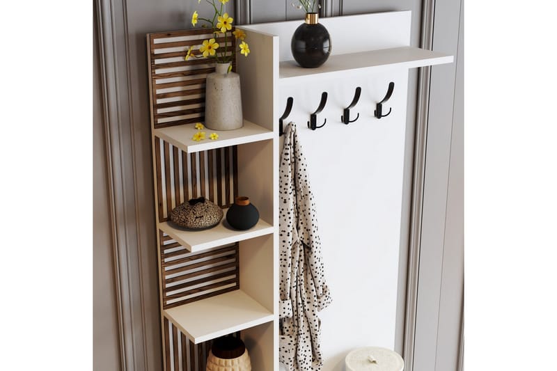 Schmida Hallmöbelset 35x90 cm - Vit - Möbler - Hall & entré - Möbelset för hall & entré