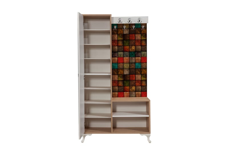 STENBYN Klädförvaring 100 cm Brun - Möbler - Hall & entré - Möbelset för hall & entré