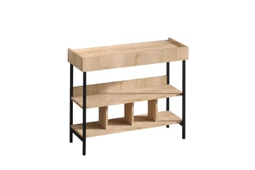 UKEIGH Hallmöbelset 35x103 cm Natur/Vit - Möbler - Hall & entré - Möbelset för hall & entré