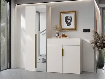 Myren Hallmöbel 170 cm - beige - Möbler - Hall & entré - Möbelset för hall & entré