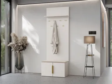 Myren Hallmöbel 70 cm - beige - Möbler - Hall & entr é - Möbelset för hall & entré