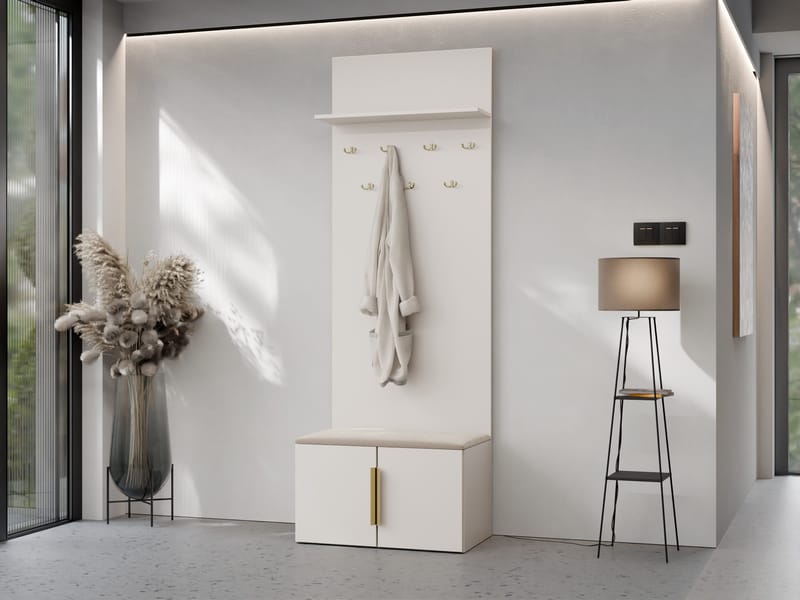 Myren Hallmöbel 70 cm - beige - Möbler - Hall & entré - Möbelset för hall & entré