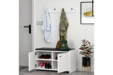 Ostwerwal Hallmöbelset Vit - Hanah Home - Möbler - Hall & entré - Möbelset för hall & entré