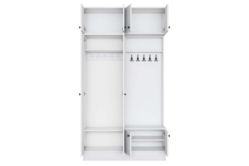 Quorra Hallmöbelset - Vit - Möbler - Hall & entré - Möbelset för hall & entré