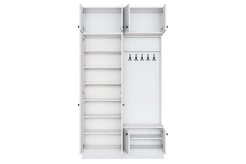 Quorra Hallmöbelset - Vit - Möbler - Hall & entré - Möbelset för hall & entré