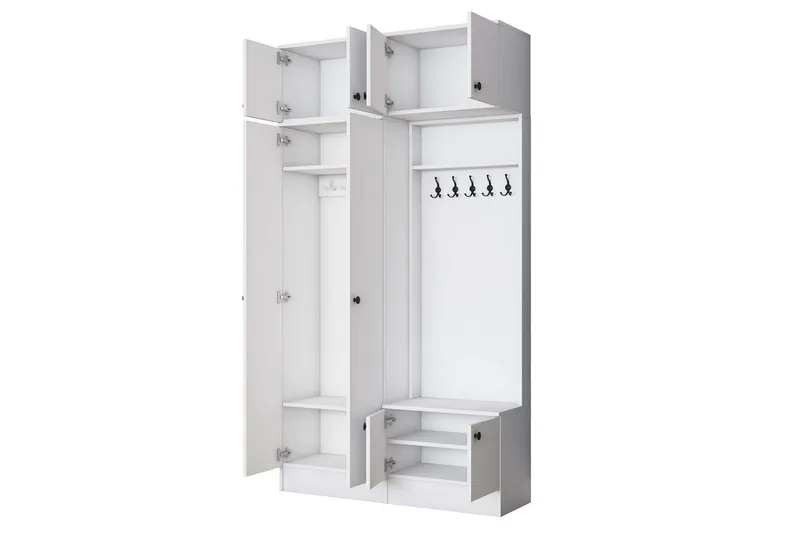 Quorra Hallmöbelset - Vit - Möbler - Hall & entré - Möbelset för hall & entré