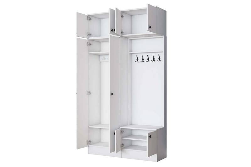 Quorra Hallmöbelset - Vit - Möbler - Hall & entré - Möbelset för hall & entré