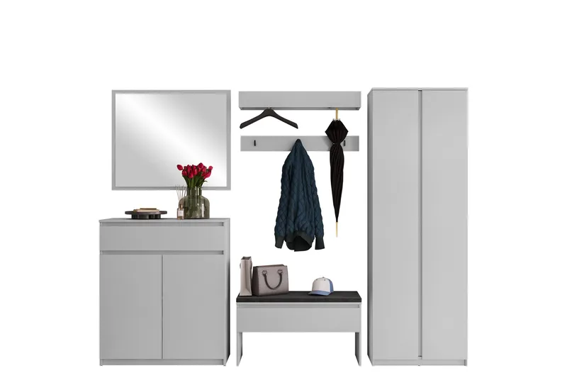Simply Hallmöbelset, Grå