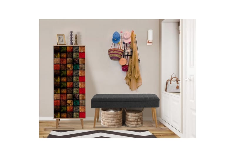 Tekel Hallmöbelset - Antracit - Möbler - Hall & entré - Möbelset för hall & entré