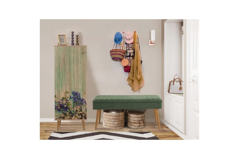 Tekel Hallmöbelset - Grön - Möbler - Hall & entré - Möbelset för hall & entré