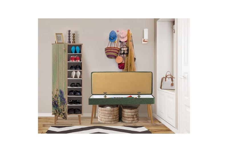 Tekel Hallmöbelset - Grön - Möbler - Hall & entré - Möbelset för hall & entré