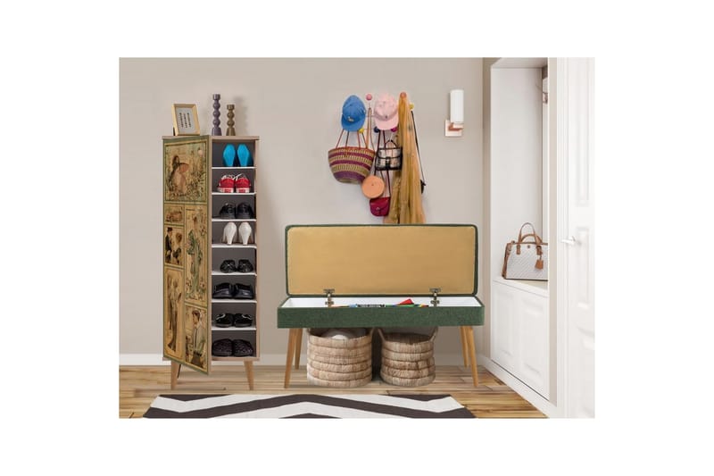 Tekel Hallmöbelset - Grön - Möbler - Hall & entré - Möbelset för hall & entré