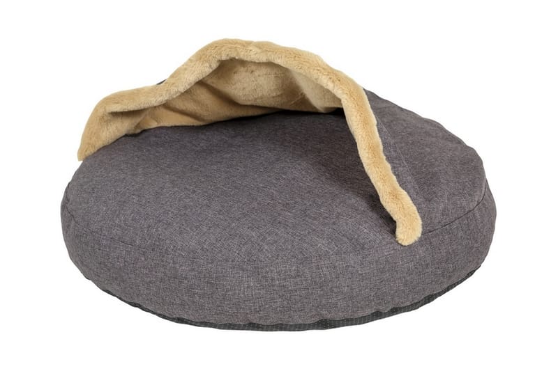 ECONOMY Hundsäng Grotta 55cm Mörkgrå - Möbler - Husdjursmöbler - Hundmöbler - Hundbädd & hundsäng