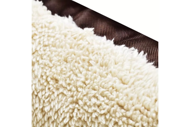 Hundbädd brun och beige XXL - Brun - Möbler - Husdjursmöbler - Hundmöbler - Hundbädd & hundsäng