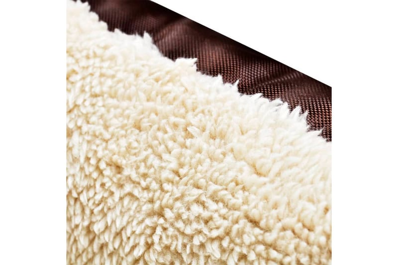 Hundbädd med vadderad kudde storlek L - Beige - Möbler - Husdjursmöbler - Hundmöbler - Hundbädd & hundsäng