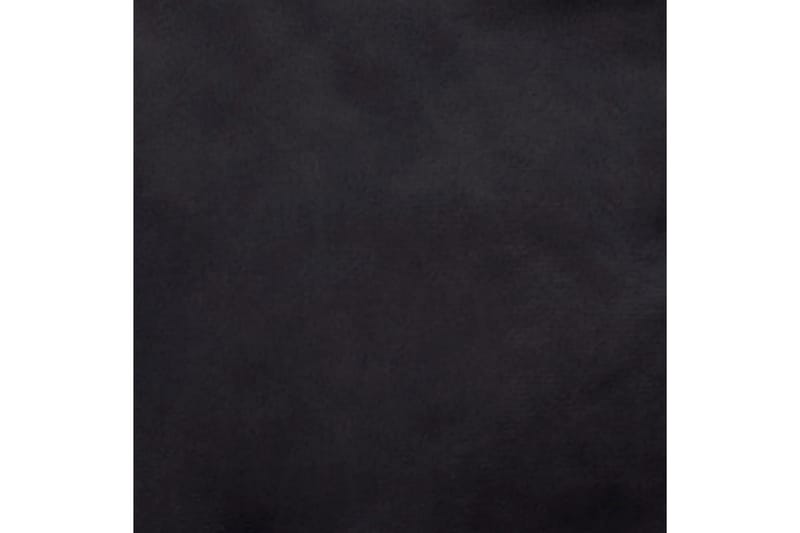 Hundbädd svart 99x89x21 cm plysch och konstläder - Svart - Möbler - Husdjursmöbler - Hundmöbler - Hundbädd & hundsäng
