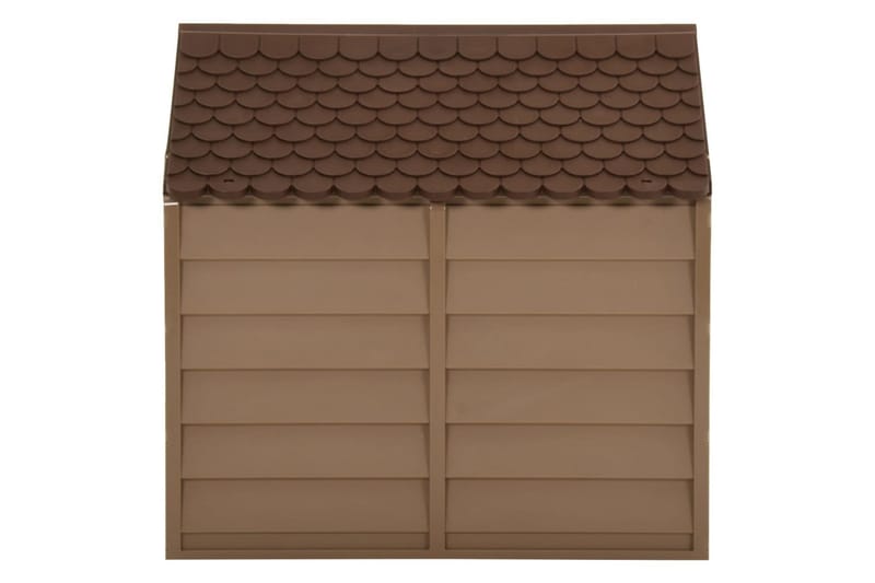 Hundkoja brun 71x71,5x68 cm PP - Brun - Möbler - Husdjursmöbler - Hundmöbler - Hundbädd & hundsäng