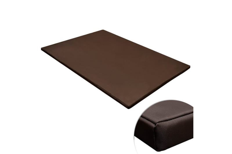 Hundmatta platt rektangulär brun XL - Brun - Möbler - Husdjursmöbler - Hundmöbler - Hundbädd & hundsäng