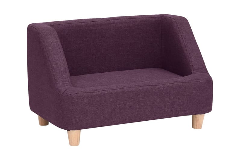 Hundsoffa vinröd 60x37x39 cm linne - Vinröd - Hundbädd & hundsäng