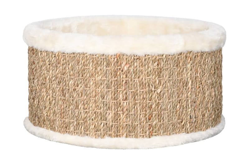 Rund kattkorg 36 cm sjögräs - Beige - Möbler - Husdjursmöbler - Kattmöbler - Kattbädd & kattsäng