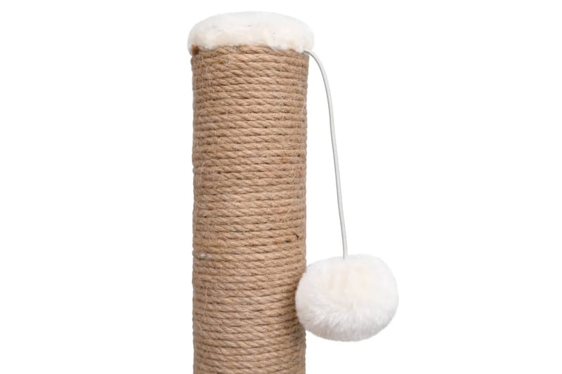 Katträd med massagebåge och klöspelare - Brun - Möbler - Husdjursmöbler - Kattmöbler - Katthus & kattkoja