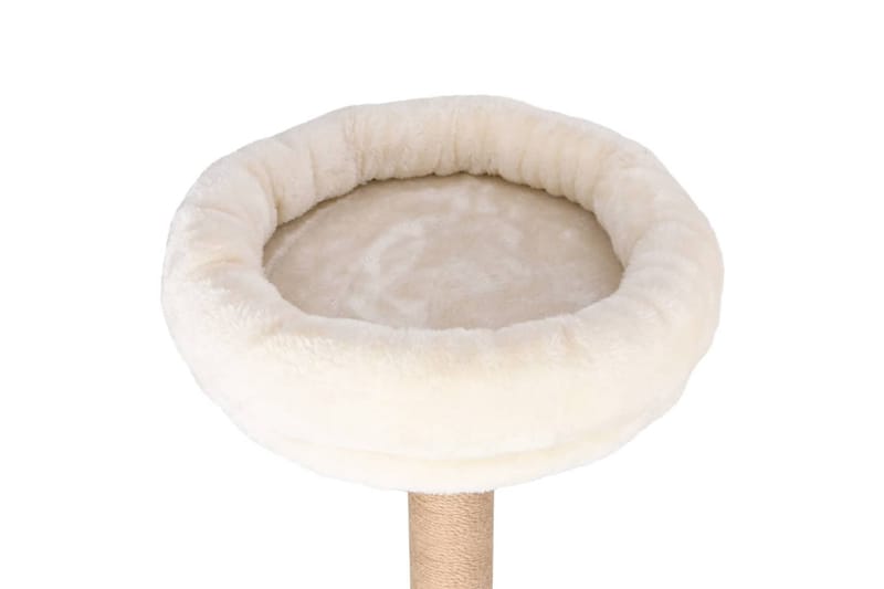 Klösträd med dyna och klöspelare 148 cm sjögräs - Beige - Möbler - Husdjursmöbler - Kattmöbler - Klösträd & klösmöbler