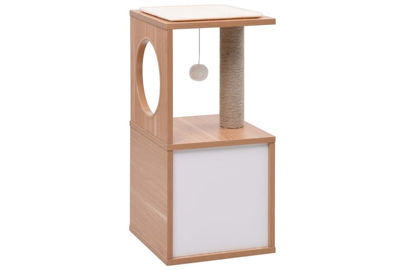 Klösträd med klösmatta i sisal 60 cm - Brun - Möbler - Husdjursmöbler - Kattmöbler - Klösträd & klösmöbler