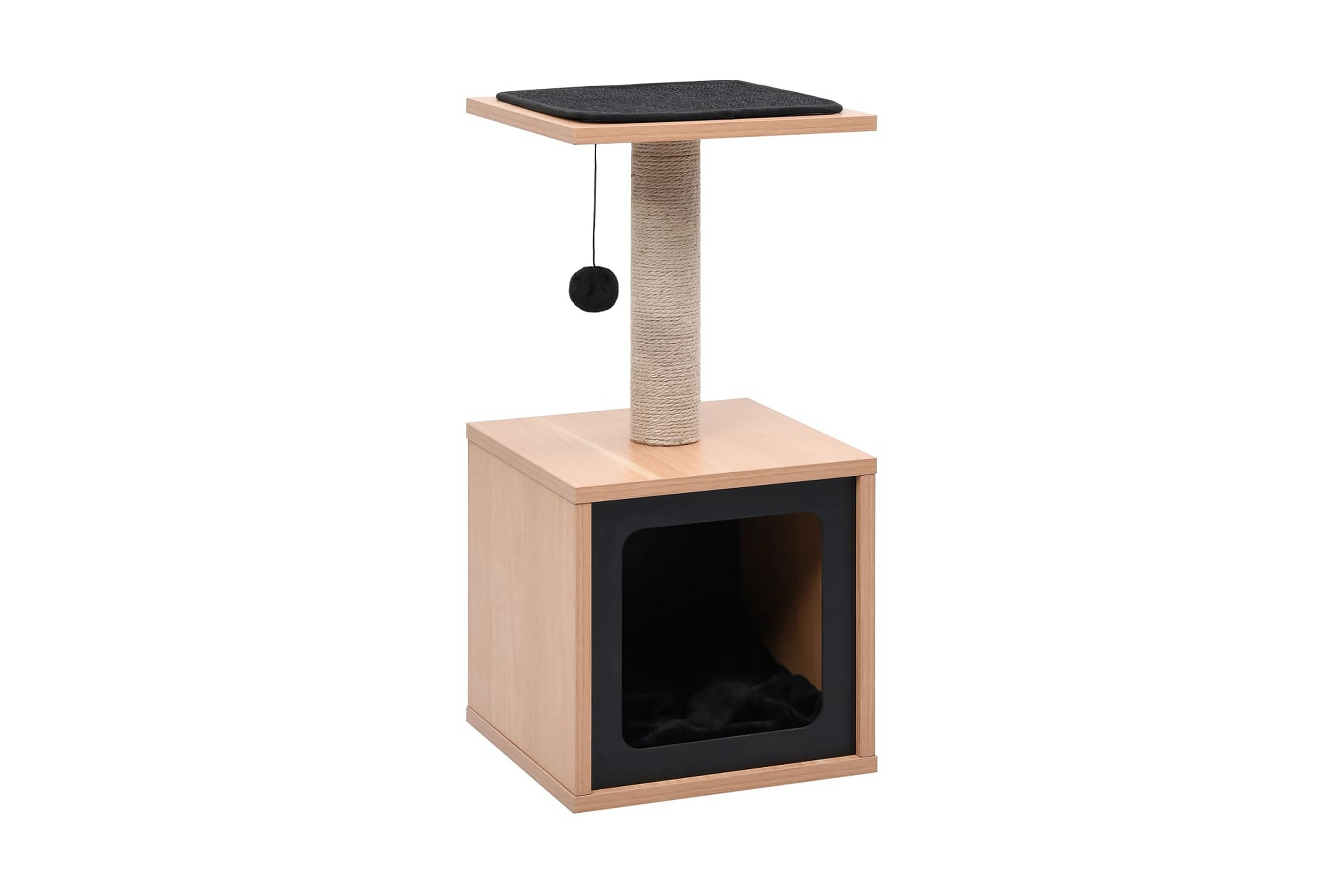 Klösträd med klösmatta i sisal 62 cm -