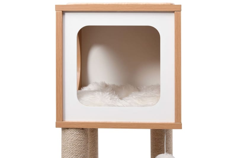 Klösträd med klösmatta i sisal 90 cm - Brun - Möbler - Husdjursmöbler - Kattmöbler - Klösträd & klösmöbler