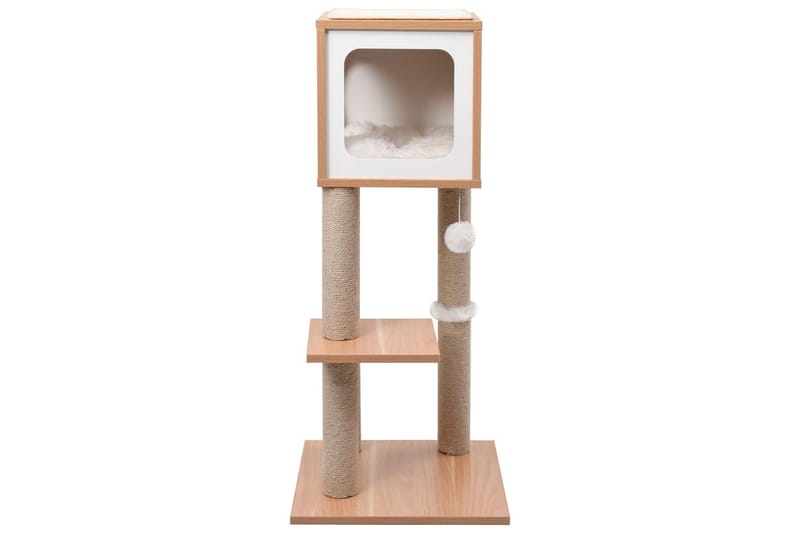 Klösträd med klösmatta i sisal 90 cm - Brun - Möbler - Husdjursmöbler - Kattmöbler - Klösträd & klösmöbler