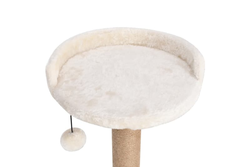 Klösträd med klöspelare 123 cm sjögräs - Beige - Möbler - Husdjursmöbler - Kattmöbler - Klösträd & klösmöbler